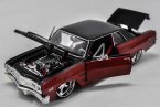 Black-Wine Red Maisto Diecast Chevrolet Malibu SS Model