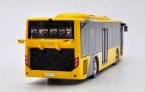 Yellow 1:43 Scale Diecast Golden Dragon City Bus Model