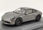 Gray 1:43 Schuco Diecast Porsche 911 Carrera GTS Coupe Model