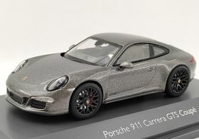 Gray 1:43 Schuco Diecast Porsche 911 Carrera GTS Coupe Model