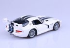 1:18 Scale White MaiSto Diecast Dodge Viper GT2 Model