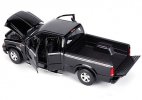 1:18 Black / Red MaiSto Die-Cast 2004 Ford F350 Pickup Truck