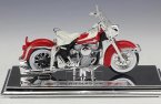 1:18 Scale Red Diecast Harley Davidson 1962 FLH DUO GLIDE