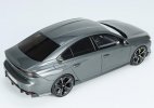 Gray 1:18 Scale Otto Resin Peugeot 508 Car Model