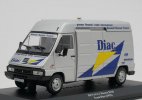Silver 1:43 Scale IXO Diecast 1992 Renault Master B120 Van Model