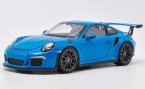 1:24 Scale Blue / Red Welly Diecast Porsche 911 GTS RS Model