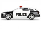 1:36 Scale Black Kids Diecast Audi RS6 Avant Police Car Toy