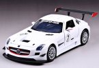 Red 1:24 Scale Diecast Mercedes-Benz SLS AMG GT3 Model