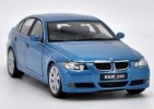 1:18 Blue / Gray / Black Welly Diecast BMW 330i Model