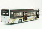 1:36 Scale White Diecast Foton AUV BJ6129EVCA City Bus Model