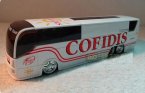 1:50 Scale White TOUR DE FRANCE Bus Model