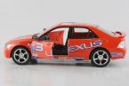 Orange 1:36 Scale Kids NO.3 Diecast Lexus IS300 Toy