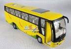 Green / Yellow / White Kids BeiJing to Hong Kong Tour Bus Toy