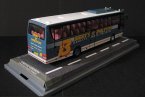 1:76 Scale White-Blue CORGI Van Hool T9 Bibby's of lngleton Bus