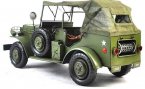 Tinplate Medium Size Army Green 1942 Army Jeep Model