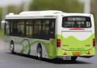 1:43 Scale White-Green Diecast Sunwin Shanghai City Bus Model
