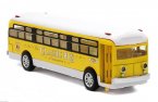 Pull-back Function Kids Red / Yellow / Blue School Bus Toy