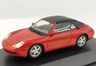 Red 1:43 Scale Schuco Diecast Porsche 911 Cabrio Model