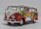 1:24 Scale Red-White Maisto Diecast VW T1 Bus Model