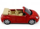 Red 1:25 Scale Maisto Diecast VW New Beetle Cabriolet Model