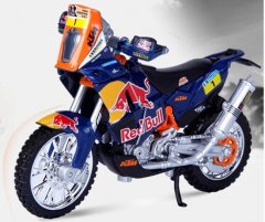 1:18 Scale Bburago RALLY Diecast KTM 450 Motorcycle Model