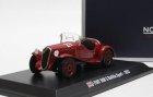 1:43 Scale Red Norev Diecast Fiat 508 S Balilla Sport Model