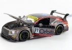 Brown NO.31 Kids 1:32 Scale Diecast Bentley Continental GT3 Toy