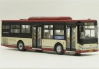 Red 1:43 Scale Diecast Sunlong SLK6109 Tianjin City Bus Model