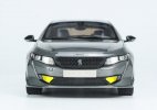 Gray 1:18 Scale Otto Resin Peugeot 508 Car Model