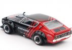 1:64 Scale Red-Black Diecast Nissan Skyline GT-R V8 Drift Model