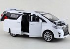 Kids Black / White / Red 1:32 Diecast Toyota Alphard MPV Toy