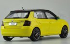 Blue / Yellow / Red 1:18 Scale Diecast Skoda New Fabia Model