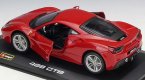 Bburago 1:32 Scale Red Diecast Ferrari 488 GTB Model