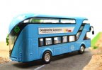 1:32 Blue /Red /White Kids Die-Cast London Double-Decker Bus Toy