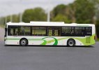 1:43 Scale White-Green Diecast Sunwin Shanghai City Bus Model