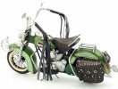 1:6 Scale Green Retro Tinplate 1962 Harley Davidson Model