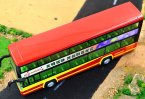 Kids Green / Red Die-Cast Hong Kong Double Decker Bus Toy