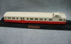 Red-White 1:87 Scale Atlas L Autorail X-3800 PICASSO Train Model