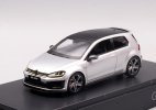 Silver 1:43 Scale Resin VW Golf 7 R400 Car Model