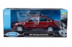 Wine Red 1:24 Scale Welly Diecast 2001 VW Passat Sedan Model