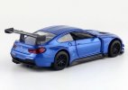 White / Blue 1:44 Scale Kids Diecast BMW M6 GT3 Toy