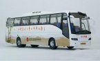 1:42 Scale White BEIJING BASHI MEDIA Volvo 9300 Bus Model