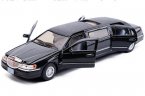 Black / White / Champagne 1:38 Diecast Lincoln Limousine Toy