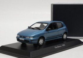 Blue 1:43 Scale NOREV Diecast 1998 Fiat Bravo Model