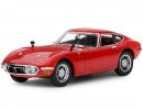 Red / White / Silver 1:43 Kyosho Diecast Toyota 2000GT Model