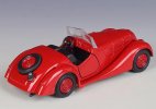 Kids 1:36 Scale Red Welly Diecast BMW 328 Car Toy