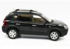 1:18 Scale Red / Black 2009 Diecast Hyundai Tucson SUV Model