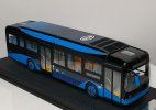 Blue 1:43 Scale Diecast BYD B12 Electric City Bus Model