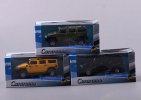 Black /Yellow / Red / Gray 1:43 Scale Cararama Diecast Hummer H2