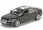 1:32 Kids Black / White / Golden / Silver Diecast Audi A8 Toy